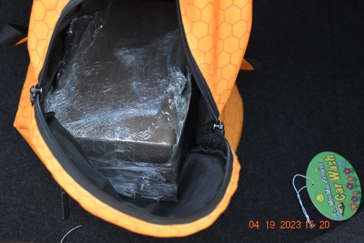 Seized drugs and cash